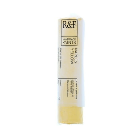 UPC: 0836943003279 | R&F Handmade Paints Pigment Stick  100ml  Naples Yellow