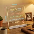 thumbnail image 6 of SaveJoy Led Drawing Board, 8'' Rechargeable Glow Doodle LED Note Board, Light Up Drawing Tablet Gifts for Kids Birthday, 6 of 8