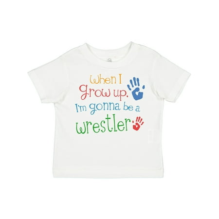 

Inktastic Future Wrestler Wrestling Gift Toddler Boy Girl T-Shirt