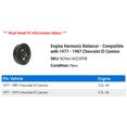 thumbnail image 2 of Engine Harmonic Balancer - Compatible with 1977 - 1987 Chevy El Camino 1978 1979 1980 1981 1982 1983 1984 1985 1986, 2 of 2