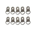 thumbnail image 1 of ruzhgo 10PCS Ring Buckle Figure D Anchors Rings Wear Resistance Solid Color Portable Binding Buckles Bag Shoes Picture Frame Silver Black, 1 of 6