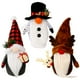 thumbnail image 1 of Tres muñecas de peluche enana navideña muñecas muñecas muñecas de nieve elfo Papá Noel Tom elfo juguete Mesa navideña D, 1 of 5