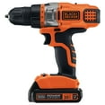 thumbnail image 3 of BLACK+DECKER 20V Cordless Drill/Driver, Lithium Ion Battery and Charger Included (LDX220C), 3 of 10