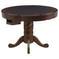thumbnail image 2 of Coaster Company 3-in-1 Game Table with Pool Cues and Balls, Tobacco, 2 of 2