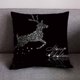 thumbnail image 1 of Fiudx Ofertas Y Liquidación Funda De Almohada Navideña De Lino Y Algodón, Funda De Cojín, Decoración Del Sofá Del Hogar, 1 of 3