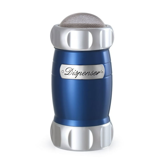 Marcato Atlas Flour Duster Dispenser Shaker, Made in Italy, Blue, 5 x 2.5-Inches
