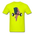 thumbnail image 3 of American Flag Dumbbells - Unisex Classic T-Shirt, 3 of 10