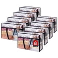 thumbnail image 1 of Bolsas de almacenamiento de ropa Lifewit, 60 L, plástico transparente, paquete de 8, 1 of 9