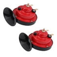 thumbnail image 4 of PAR DE BOCINAS DE AIRE DE CARACOL Universales de 135 dB, Bocinas de Doble Tono Impermebles de Alto Volumen, Terminal de Cobre ESTABLE, Fácil Instalacia Para Automóviles,, 4 of 7