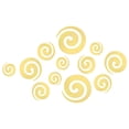 thumbnail image 1 of Acrílico Espejo Pegatinas de pared, 12uds en 1 Juego Auto Adhesivo Redondo Espiral Forma Removible Pared Calcomanías para Hogar Habitación Oficina DIY Decoración, Oro, 1 of 7