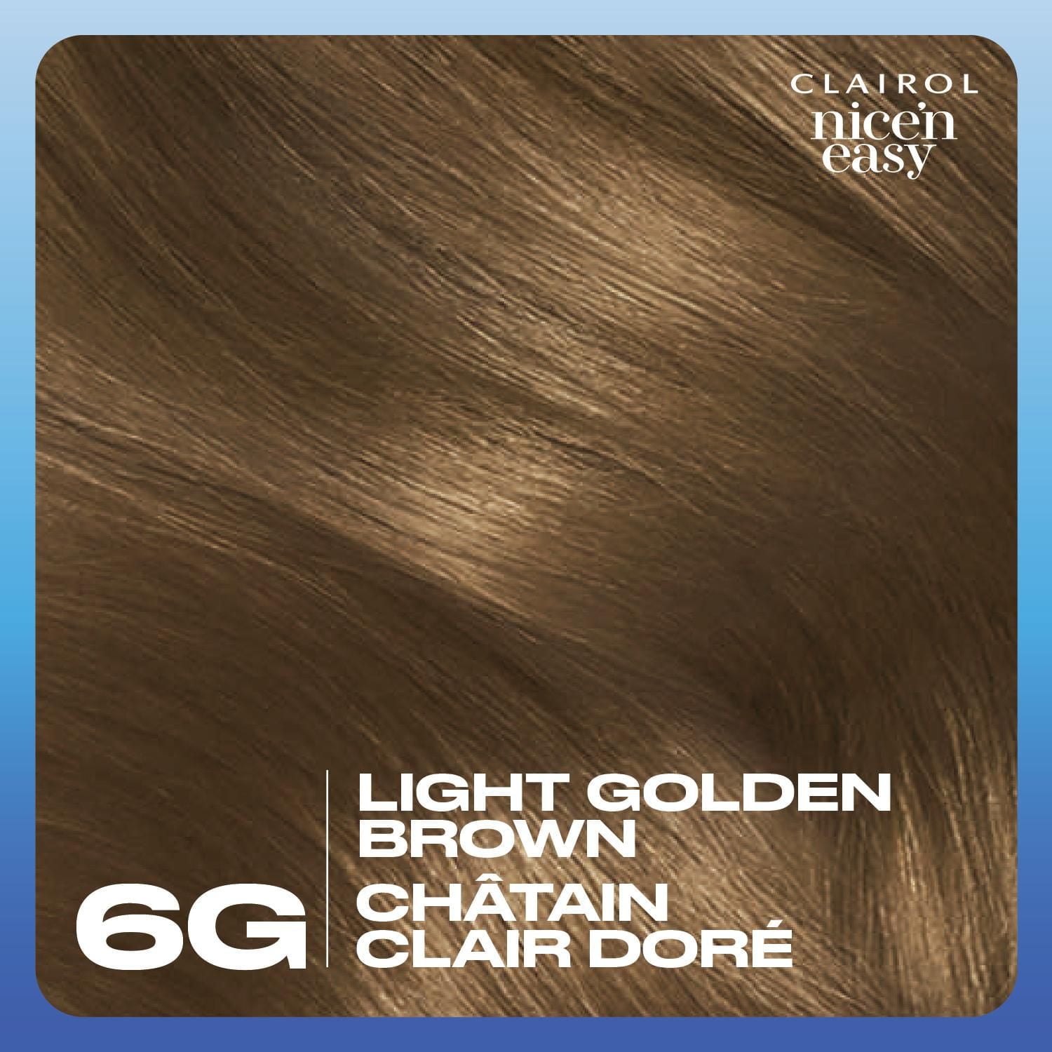 Coloration permanente Clairol Nice'n Easy Couverture Des Cheveux Gris À 100
