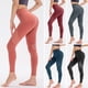 thumbnail image 5 of Pantalones de yoga para mujer Mallas elásticas de empalme de malla Leggings de cintura alta transpir Abanopi Negro/Extragrande, 5 of 7