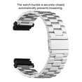 thumbnail image 4 of Stainless Steel Watch Band Replacement For 7S 6S 5S - Fashionable And Comfortable, Perfect Fit With Convenient Double Button Foldable Buckle, 4 of 8