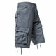 thumbnail image 3 of Pantalones para Hombre con Bolsillos Y Cintura Elástica, Botón Casual Clásico, Pantalones Cortos de Carga de Verano para Hombres, 3 of 8