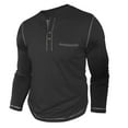 thumbnail image 7 of BXINGOHAI Men's Quarter Zip Pullover Long Sleeve Golf Shirts for Men Thermal 1/4 Half Zip Sweatshirts Black 3XL, 7 of 7