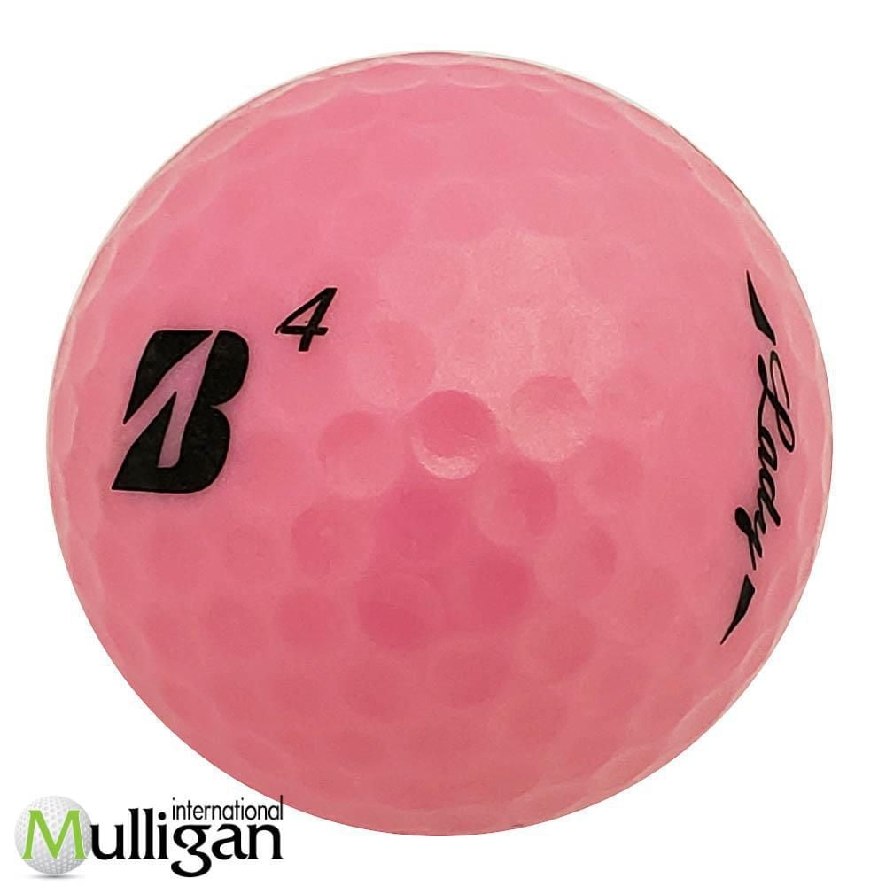 Mulligan -  36 Bridgestone E6 Lady (B) Pink 4A Recycled Used Golf Balls