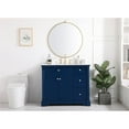 thumbnail image 6 of 42 inch single bathroom vanity in Blue, 6 of 8