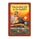 thumbnail image 2 of Pintura De Hierro Película Retro Cartel De Metal Placa Carteles Bar Decoración De La Pared Del Hogar Likrtyny Arte Deco, 2 of 9
