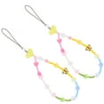 thumbnail image 6 of SHOWERORO 2Pcs Beaded Phone Lanyards for Women with Bag Ornament Feature 16x2cm, 6 of 8