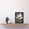 thumbnail image 2 of Magnolia Flower Old School USA Tattoo Ink Body Art Rockabilly Americana 50s Artwork Framed Wall Art Print A4, 2 of 4