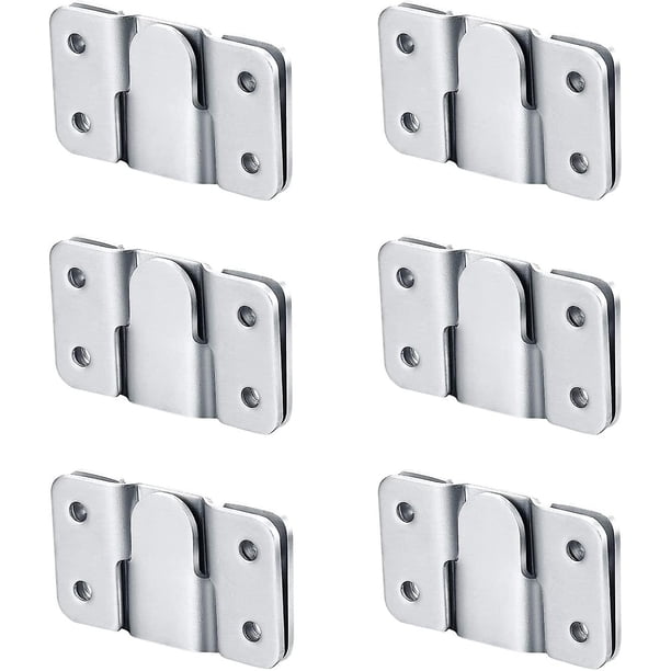 Soporte de montaje empotrado, gancho entrelazado para marco de fotos, colgadores de cuadros de alta resistencia de 56 x 36 mm, conector de muebles con soporte entrelazado, conexión de sofá seccio