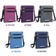 thumbnail image 3 of Bolsa de viaje para el cuello billetera para el cuello soporte para pasaporte para hombres, 3 of 8