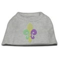 thumbnail image 4 of Pet Dog  Cat Shirt Rhinestone, "Mardi Gras Fleur De Lis", 4 of 11