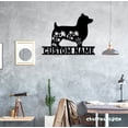 thumbnail image 4 of Craftnamesign Custom Australian Terrier Metal Wall Art LED Light, Australian Terrier Dog Name Sign, 4 of 5