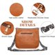 thumbnail image 5 of Liangnv Bolsos cruzados grandes para mujer con correas de 3 piezas Bolsos cruzados de cuero vegano Bolsos de hombro, 5 of 5