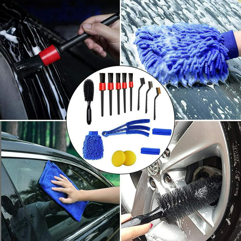 Car Wheel Brush Cleaning Kit