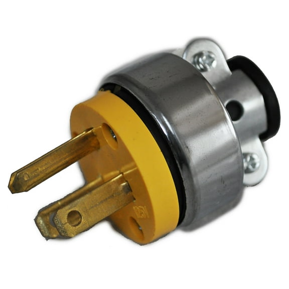 Vacuum Cleaner Commercial 3 Wire Male Plug 32-5624-46