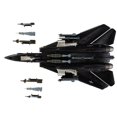 thumbnail image 4 of Grumman F-14D Tomcat Fighter Aircraft "Vandy 1, VX-9 Vampires" (1997) US Navy "Air Power" 1/72 Diecast Model by Hobby Master, 4 of 4