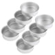 thumbnail image 1 of Juego 8 Moldes para Pasteles Pequeños 4 Pulgadas, Moldes para Pasteles Redondos para Hornear, Latas, Utensilios para Hornear para Mini Pastel, Pizza, Quiche, No Tóxico Y Saludable, 1 of 5