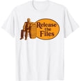 thumbnail image 1 of Release The Files Funny Barrel American Political Liberal Camiseta, 1 of 2