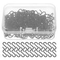 thumbnail image 1 of HOOWIFFY 200Ud S De Metal Negro Resistentes Para Colgar En Cocina Y, 1 of 8