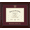 Maroon, variant on Bloomsburg University Diploma Frame, Document Size 11" x 8.5"