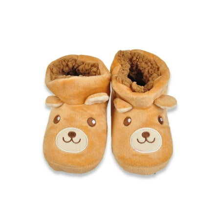 

Zac & Evan Boys Character Booties (Sizes 5 - 10) - khaki 7 toddler