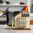 thumbnail image 4 of Clip de billetes de graduación 2026 clip de madera • Recuerdo de la temporada de graduación de la promoción 2026 • Regalo delgado y ligero organizador de bolsillo • Artesanía en madera natural, 4 of 9
