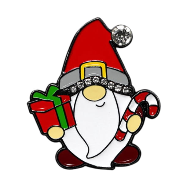 Broche Navideño Accesorio de Moda para Ropa Yinane Papá Noel