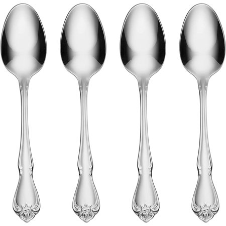 

Oneida True Rose Everyday Flatware Teaspoons Set Of 4