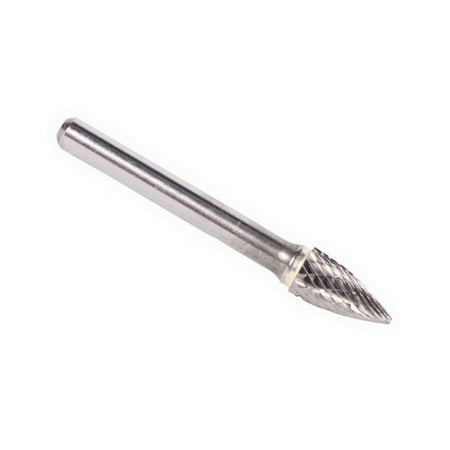 UPC: 0887861119191 | Drill America DULSG5 SG5 1/2  X 1  Tree Pointed End Carbide Burr 1/4 Shank