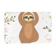 thumbnail image 1 of Balery Cute Sloth In Yoga Pose Tree Felpudo de franela, resistente a las manchas y a la decoloración, para uso interior y exterior, fácil de limpiar, 40 x 60 cm, 1 of 7