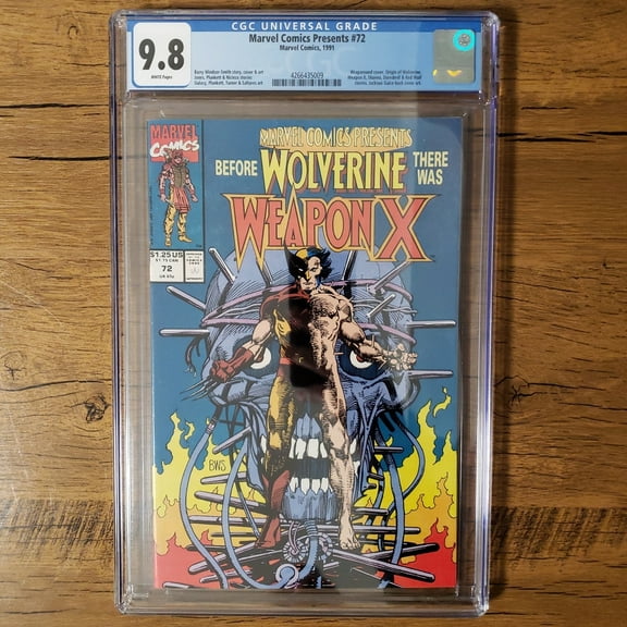 Marvel Comics Presents #72 - CGC 9.8 Comic Book