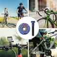thumbnail image 2 of MasteelfCA 1 Set Titanium Alloy Bike Bowl Cover Practical Bike Front Fork Stem Cover, 2 of 8