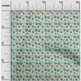 thumbnail image 1 of oneOone Polyester Lycra Fabric Leaves & Floral Block Fabric Prints By Yard 56 Inch Wide, 1 of 4