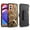 Camo Orange, variant on For Motorola Moto G 5G 2023 Heavy Duty Rugged Shockproof Full Body Protection 360 Swivel Kicktand Holster Belt Clip And Built in Screen Protector Phone Cover Case - Black