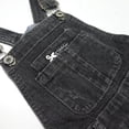 thumbnail image 5 of KIDSCOOL SPACE Girls Shorts,Big Girls Stretchy Denim Slim Summer Shortalls,Black,7-8 Years, 5 of 7