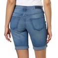 thumbnail image 2 of Calvin Klein Womens Denim City Bermuda Short (Joel, 2), 2 of 2