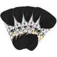 thumbnail image 1 of 5pcs Reusable Menstrual Pads High Absorption Leak Proof Super Soft Cotton Washable Sanitary Pad for Female S, 1 of 4