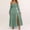 Mint Green women's off shoulder maxi dress a1, variant on Women's Off Shoulder Long Sleeve Boho Flowy Maxi Dress Solid Casual Beach Vacation Loose Dresses, Yellow XS